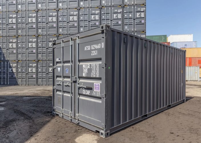 20′ CORTEN steel shipping container