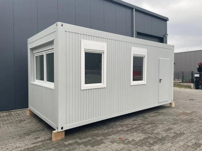 Voll ausgestatteter 20'-Bürocontainer