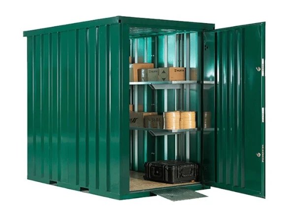 Contentor de Jardim 1,5 x 2,2 m – Verde RAL 6005