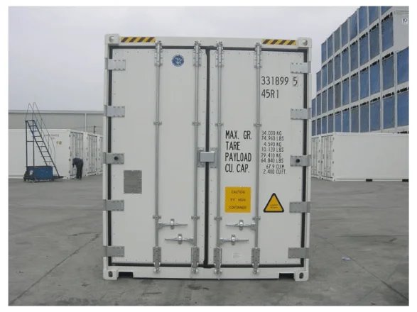 Contenedor Frigorífico 45 Pies Reefer – Solución Ideal de Almacenamiento
