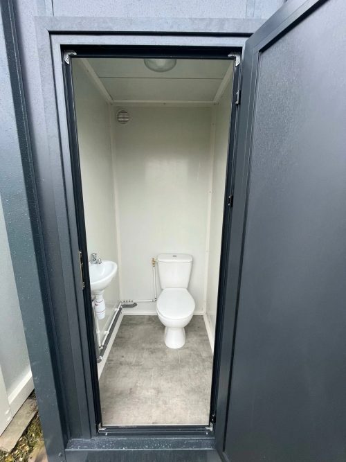 Módulo WC sanitário simples – cor cinza