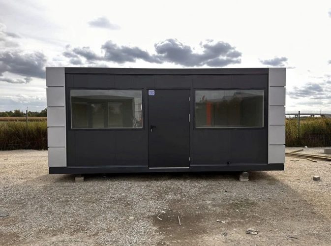 Bürocontainer / Modulpavillon 3x6 m – funktional und ausgestattet