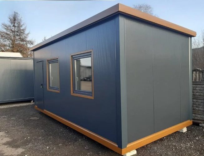 Bürocontainer 17 m² – funktionaler, mobiler Pavillon