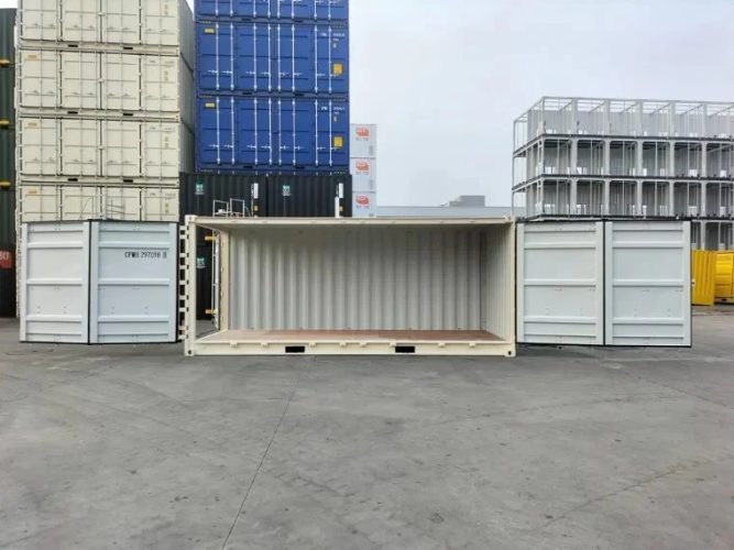 Nuevo contenedor de envío de 20 pies con apertura lateral